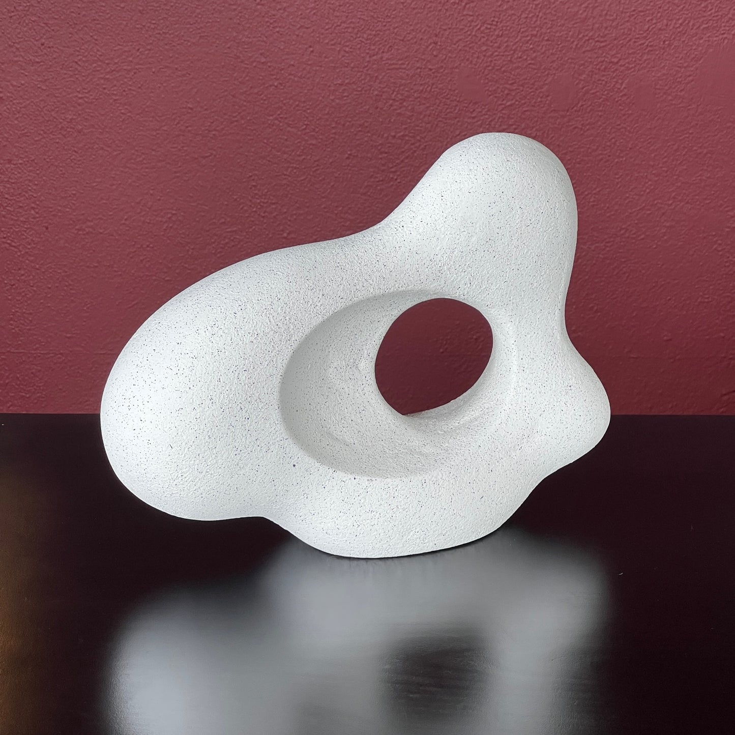 White Amoeba Statue