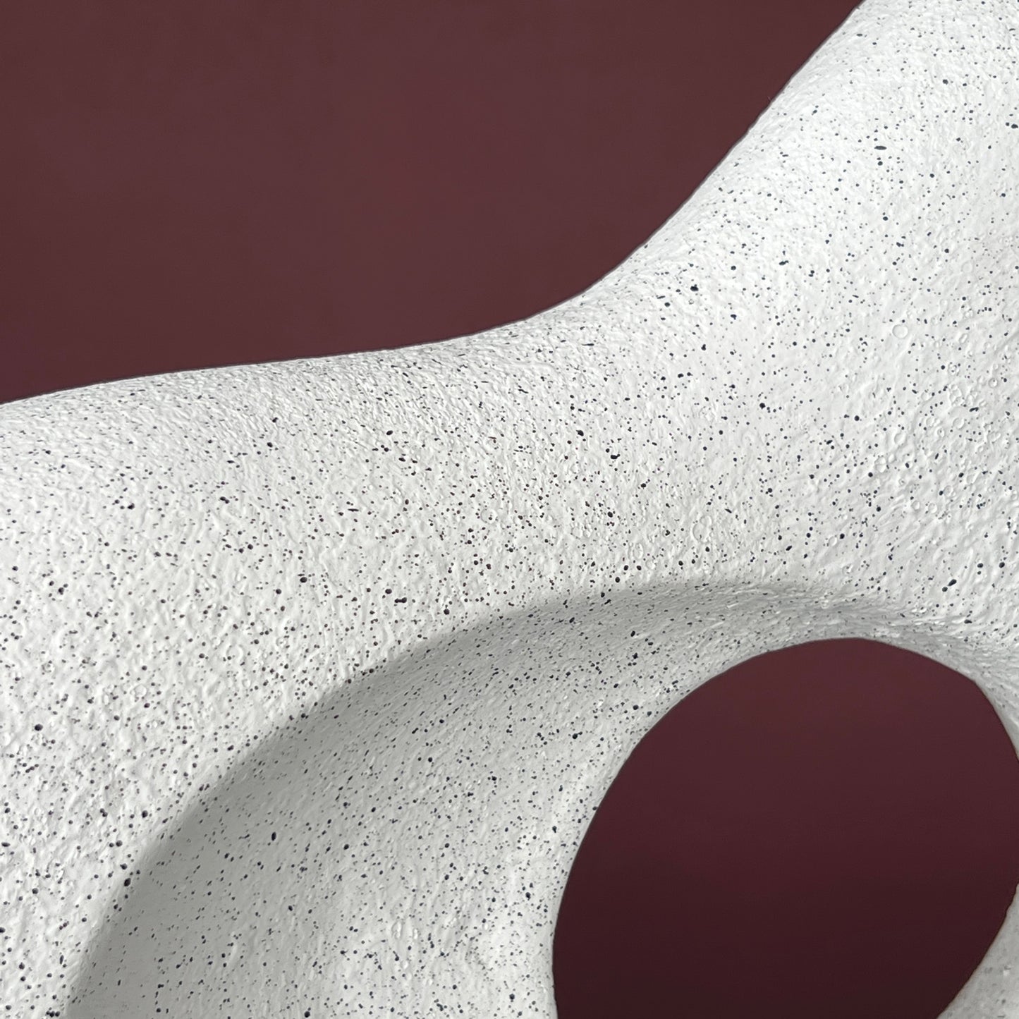 White Amoeba Statue