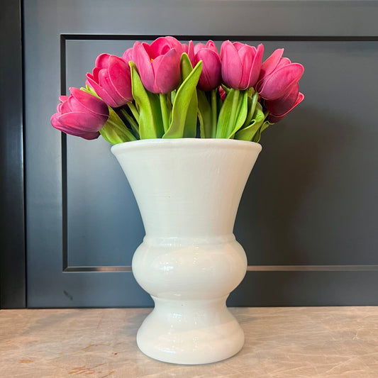 Willie - Kitchen Floral Arrangement in Handmade Trophy Vase