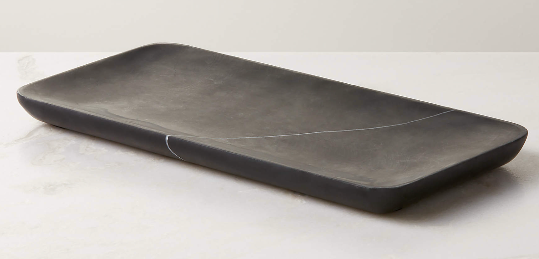 Black Marble Tray