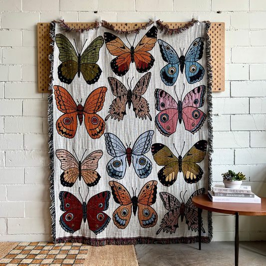 Butterfly Tapestry Blanket